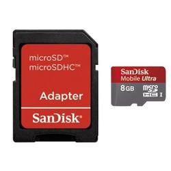 SanDisk microSDHC Ultra 8GB (114705) Class 6 + Adapter