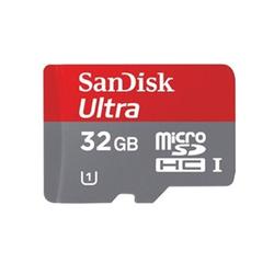 SanDisk microSDHC Ultra 32GB (114809) Class 10 + Adapter - 1