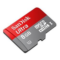 SanDisk microSDHC Ultra 8GB (114812) Class 10 + Adapter