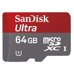 SanDisk microSDXC Ultra 64GB (114848) Class 10 + Adapter - 1