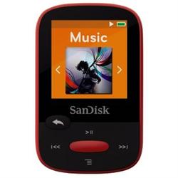 SanDisk MP3 Sansa Clip Sports 4 GB (123869) červená - 1