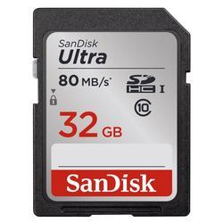 SanDisk SDHC Ultra 32GB 80 MB/s Class 10 UHS-I  (139767)