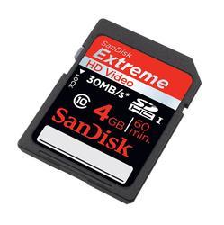 SanDisk SDHC Extreme 4GB (90979)