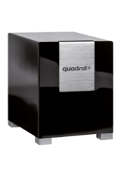 Quadral Qube 12 Active Glossy Black