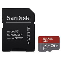 SanDisk microSDHC Ultra Android 32GB (173447)  98 MB/s Class10 + Adapter