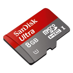 SanDisk microSDHC Ultra 8GB (114813) Class 10 + Adapter - 2