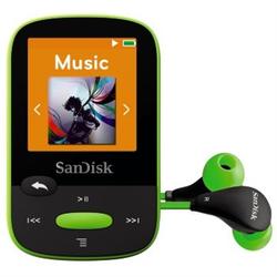 SanDisk MP3 Sansa Clip Sports 8 GB (123877) limetka - 2