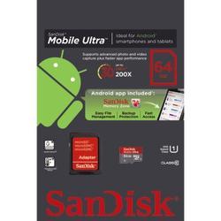 SanDisk microSDXC Ultra 64GB (114848) Class 10 + Adapter - 3