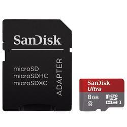 SanDisk microSDHC Ultra Android 8GB (124070) 48 MB/s Class 10 + Adapter - 3