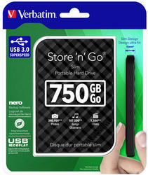 Verbatim Store 'n' Go GEN2 750GB (53213) čierny - 3