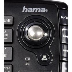 HAMA 53815 Uzzano - bezdrátová klávesnice s trackballem - 4