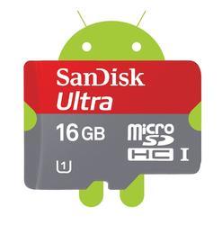 SanDisk microSDHC Ultra 16GB (114854) Class 10 + Adapter - 6